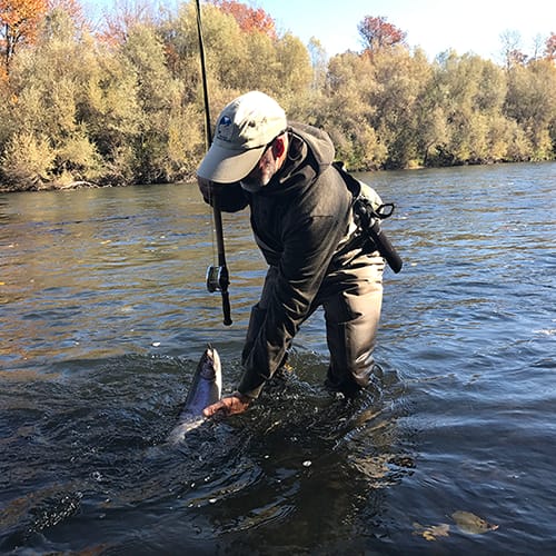 Steelhead Fly lines tips and techniques,Rogue River